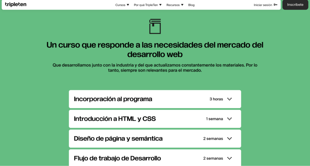 un curso