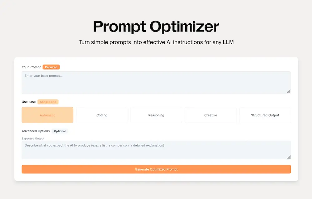 prompt optimizer