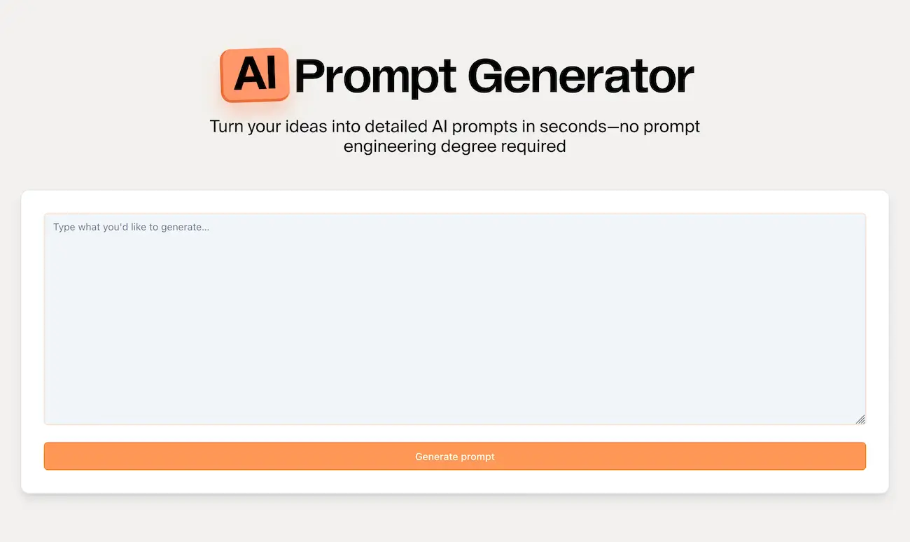 prompt generator