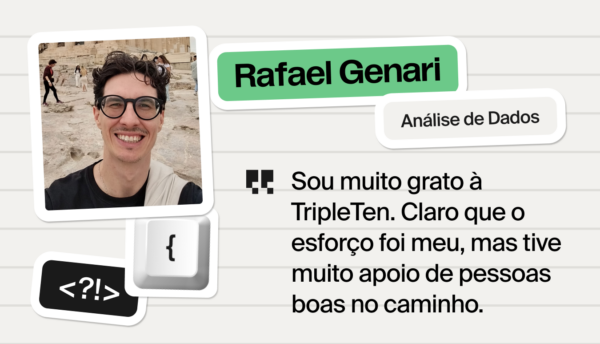 Da quadra para o dashboard: a jornada internacional de Rafael