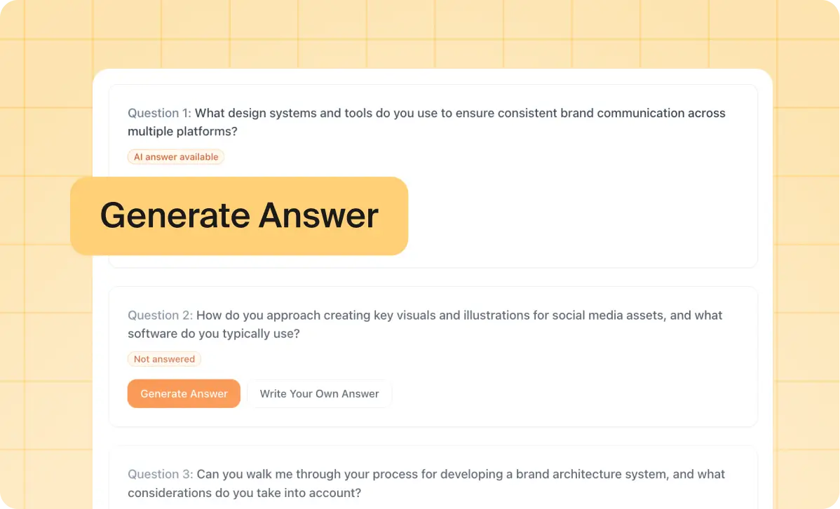 Interview Questions and Answers Generator
