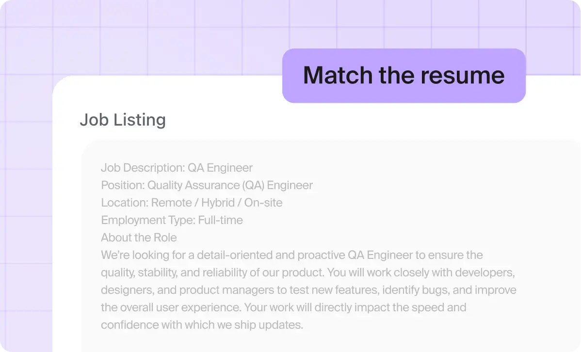 Resume Skills matcher