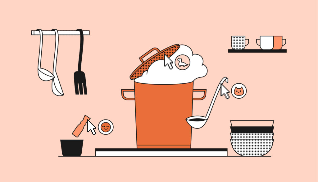 Ilustración del funcionamiento de Git como sistema distribuido