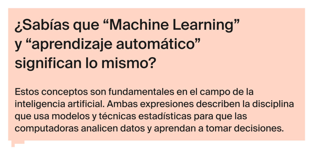 Definición de machine learning: qué es