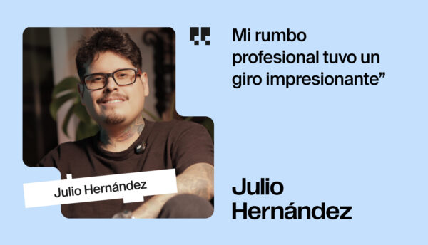 Estudió turismo, terminó en el mundo de los datos: el heroico camino de Julio en TripleTen